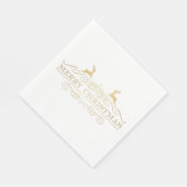 kerstpapier Napkins Servet (Hoek)