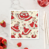 Kerstpapier Napkins,  Servet (Insitu)