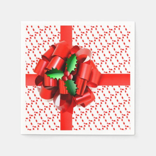 kerstpapier Napkins Servet (Voorkant)