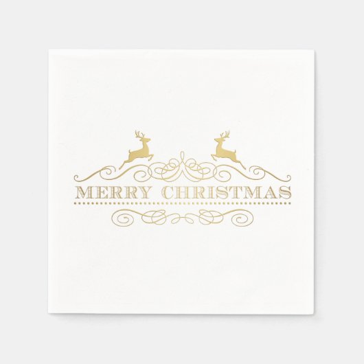 kerstpapier Napkins Servet (Voorkant)