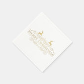 kerstpapier Napkins Servet (Hoek)
