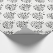 kerstpapier-Ornamenten Cadeaupapier (Hoek)