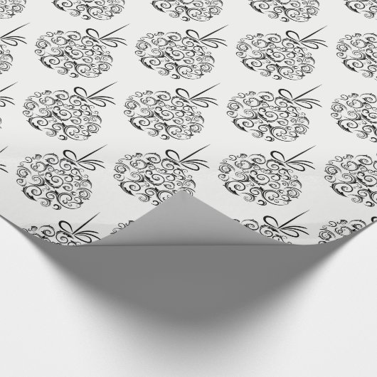 kerstpapier-Ornamenten Cadeaupapier (Hoek)