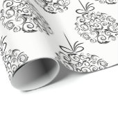 kerstpapier-Ornamenten Cadeaupapier (Rol Hoek)