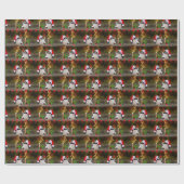 kerstpapier pinguïn cadeaupapier (Vlak)
