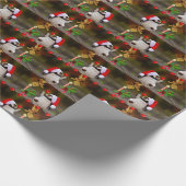 kerstpapier pinguïn cadeaupapier (Hoek)