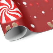 kerstpapier pinguïn cadeaupapier (Rol Hoek)
