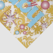 kerstpapier Prettige feestdagen Angel Tissuepapier (Detail)