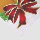 kerstpapier, Prettige feestdagen Tissuepapier (Detail)