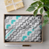 kerstpapier/rendierpapier, hart tissuepapier (Geschenk)