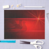 kerstpapier/rode stippen tissuepapier (Craft)