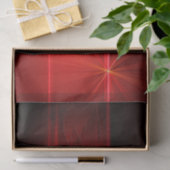 kerstpapier/rode stippen tissuepapier (Geschenk)