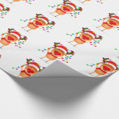 kerstpapier Rudolph Cadeaupapier (Hoek)