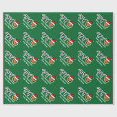 kerstpapier | Santa hat basketbal Cadeaupapier (Vlak)