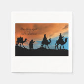 Kerstpapier servet (Voorkant)