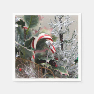 Kerstpapier servetten