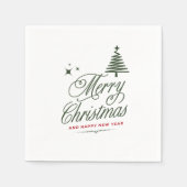 kerstpapier servetten (Voorkant)