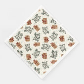 Kerstpapier servetten (Hoek)