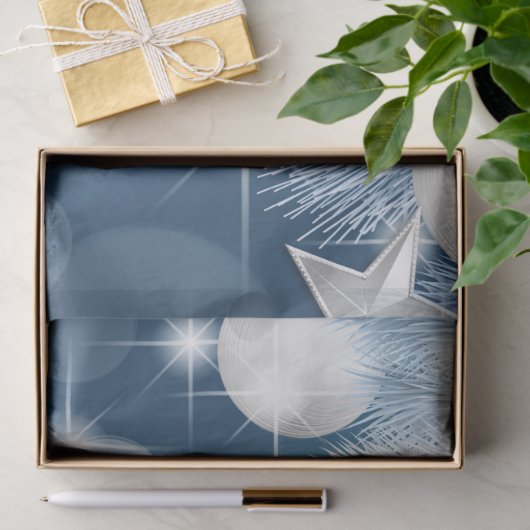 kerstpapier/sierpapier tissuepapier (Geschenk)