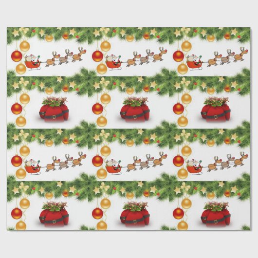 kerstpapier Sinterhoes Cadeaupapier (Vlak)