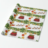 kerstpapier Sinterhoes Cadeaupapier (Uitgerold)