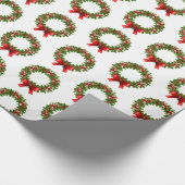 kerstpapier — snoepriet met snoepdop cadeaupapier (Hoek)