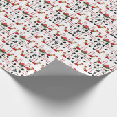 kerstpapier — snoeprietjes Elf Cadeaupapier (Hoek)