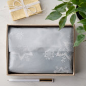 kerstpapier/snowflakes tissuepapier (Geschenk)
