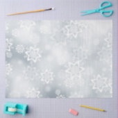 kerstpapier/snowflakes tissuepapier (Craft)