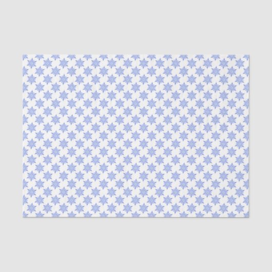 kerstpapier/snowflakes tissuepapier (Voorkant)