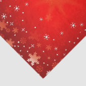 kerstpapier/snowflakes tissuepapier (Detail)