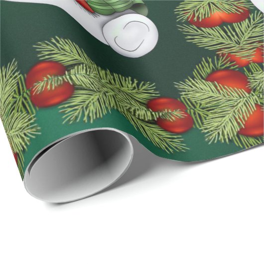 kerstpapier Snowman Cadeaupapier (Rol Hoek)