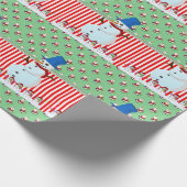 kerstpapier Snowman Cadeaupapier (Hoek)