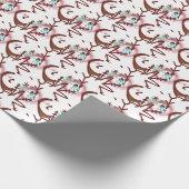 kerstpapier Snowman Cadeaupapier (Hoek)