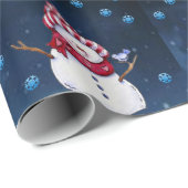 kerstpapier Snowman Cadeaupapier (Rol Hoek)
