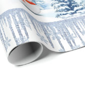 kerstpapier Snowman Cadeaupapier (Rol Hoek)