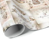 kerstpapier Snowman Cadeaupapier (Rol Hoek)