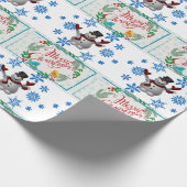 kerstpapier Snowman Cadeaupapier (Hoek)