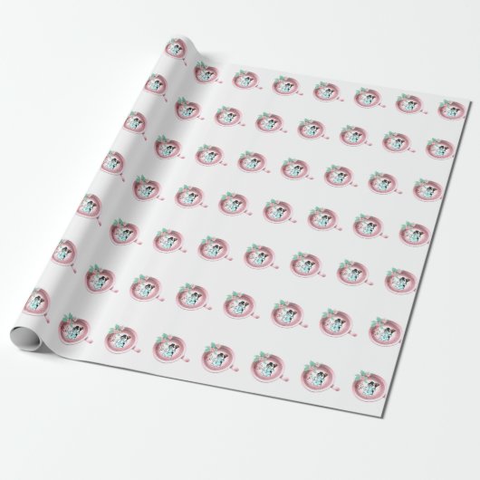 kerstpapier Snowman Cadeaupapier (Uitgerold)