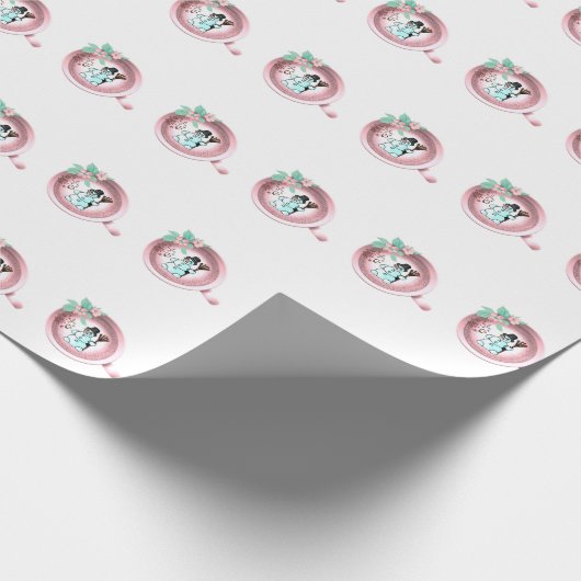 kerstpapier Snowman Cadeaupapier (Hoek)