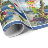 kerstpapier Snowman Cadeaupapier (Rol Hoek)