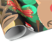 kerstpapier Snowman Cadeaupapier (Rol Hoek)