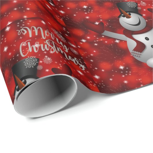 kerstpapier Snowman Cadeaupapier (Rol Hoek)