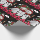 kerstpapier Snowman Cadeaupapier (Hoek)