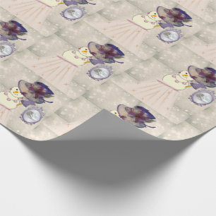 kerstpapier Snowman,  Cadeaupapier