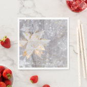 kerstpapier Ster Decoratie Servet (Insitu)