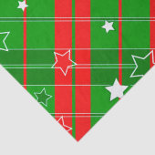 kerstpapier/sterren en kerstschijven tissuepapier (Detail)