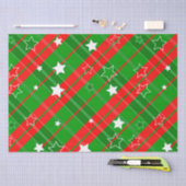 kerstpapier/sterren en kerstschijven tissuepapier (Craft)