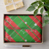 kerstpapier/sterren en kerstschijven tissuepapier (Geschenk)