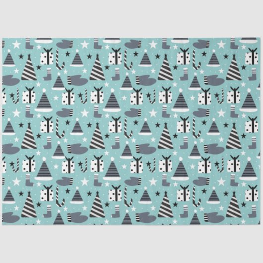 kerstpapier tissuepapier (Voorkant)